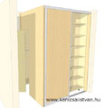  L�tv�nyterv az �j el�szob�hoz